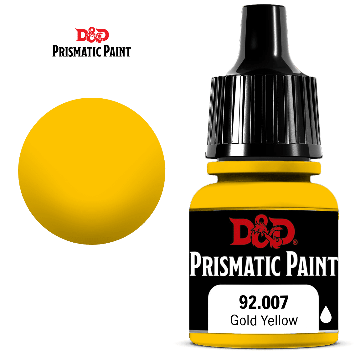 DND Gold Yellow Prismatic Paint 8ml image 0